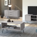 Augusta Living Room Furniture (Grey)