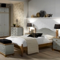 Richmond Grey bedroom (Value Pine - Grey mdf)