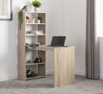Cambourne Desk & Bookcase Sonoma Oak Effect Veneer