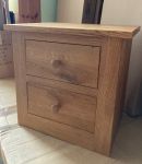 New Quercus Bedside 2 Drawer (Special)